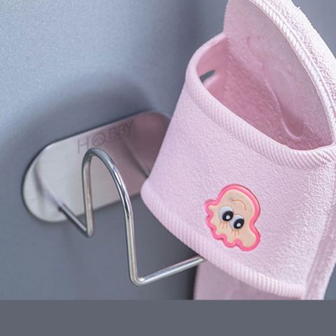 Móc treo dép đi trong nhà inox 304 dán tường Hobby home decor MTD