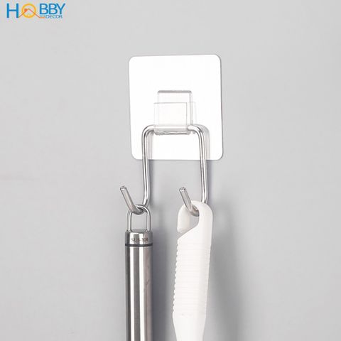 Móc treo đồ bếp dán tường inox 304 bằng sticker Hobby home decor MTST
