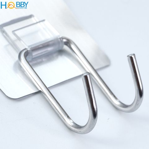 Móc treo đồ bếp dán tường inox 304 bằng sticker Hobby home decor MTST
