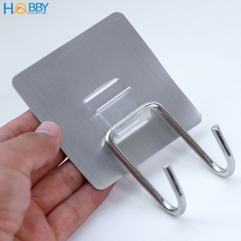 Móc treo đồ bếp dán tường inox 304 bằng sticker Hobby home decor MTST