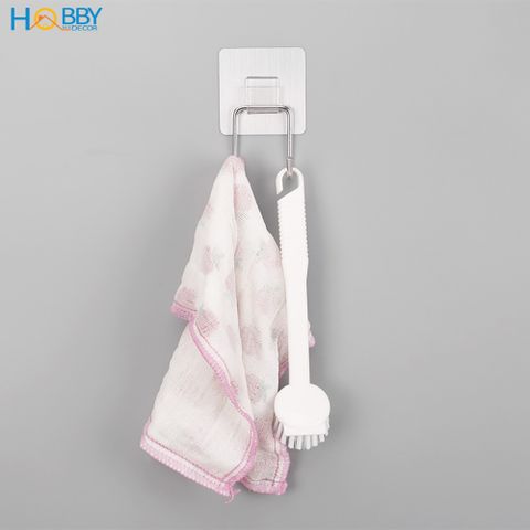 Móc treo đồ bếp dán tường inox 304 bằng sticker Hobby home decor MTST