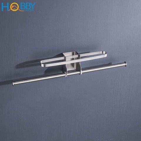 Giá treo móc kẹp phơi quần áo cho gọn 2 tầng HOBBY Home Decor GPM4 dán tường gạch men