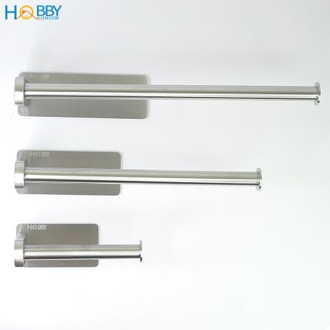 Móc treo cuộn giấy vệ sinh lau bếp dán tường Hobby home decor G15