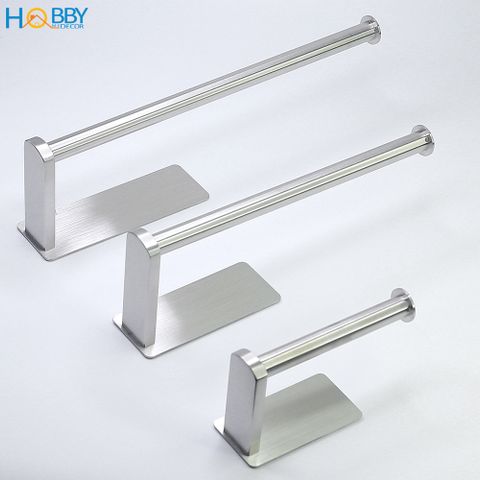 Móc treo cuộn giấy vệ sinh lau bếp dán tường Hobby home decor G15