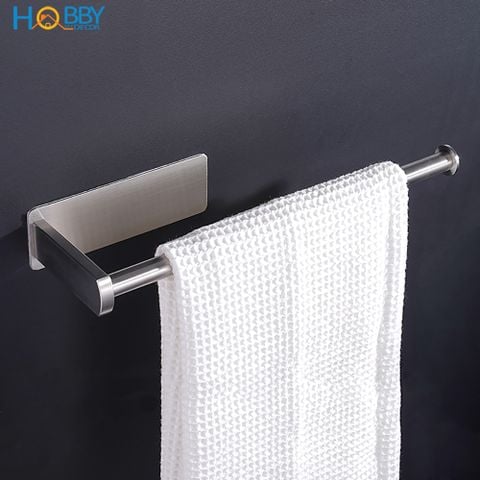 Móc treo cuộn giấy vệ sinh lau bếp dán tường Hobby home decor G15 inox 304 3 size tùy chọn