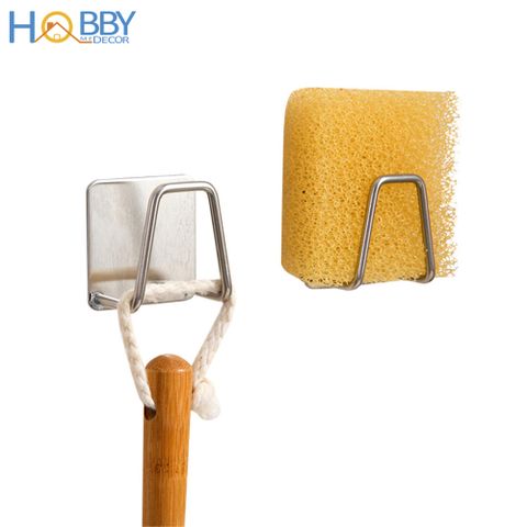 Combo 2 móc treo miếng rửa chén dán tường HOBBY Home Decor MCX-2