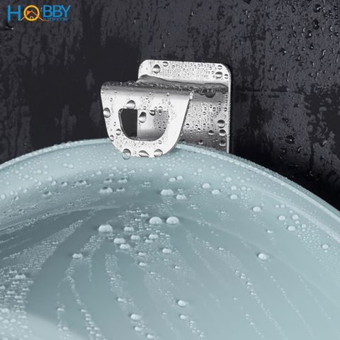 Móc treo thau chậu dán tường inox 304 Hobby home decor MTT