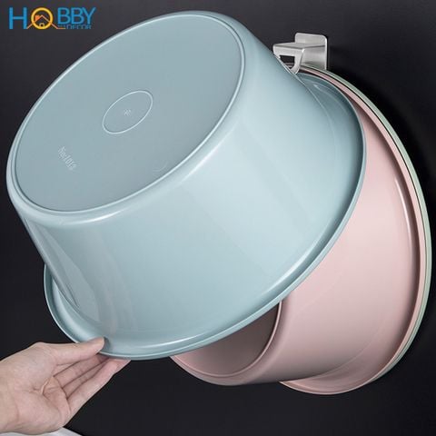 Móc treo thau chậu dán tường inox 304 Hobby home decor MTT