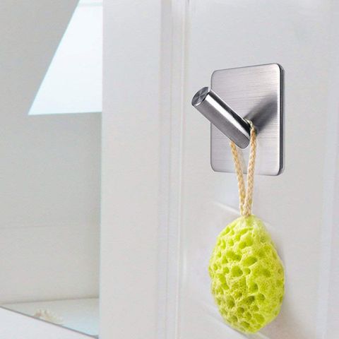 Combo 4 móc treo đồ dán tường inox 304 Hobby home decor V110-4