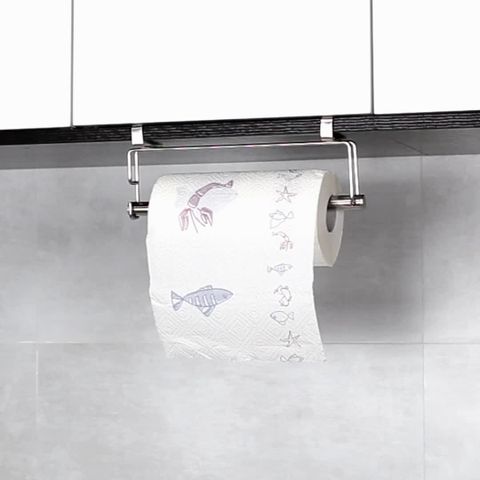 Móc treo cuộn giấy dài lâu bếp gắn tủ inox 304 Hobby home decor MGC