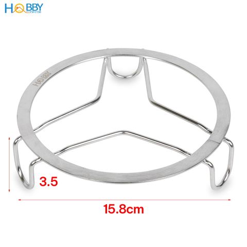 Rế lót nồi xoong đĩa khi nấu hình tròn inox 304 hobby home decor RN3