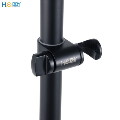 Thanh treo tay sen tắm cơ động inox 304 sơn đen Hobby home decor GVST3