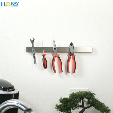 Thanh treo dao kéo nam châm hút mạnh inox 304 mẫu dán Hobby home decor TTD