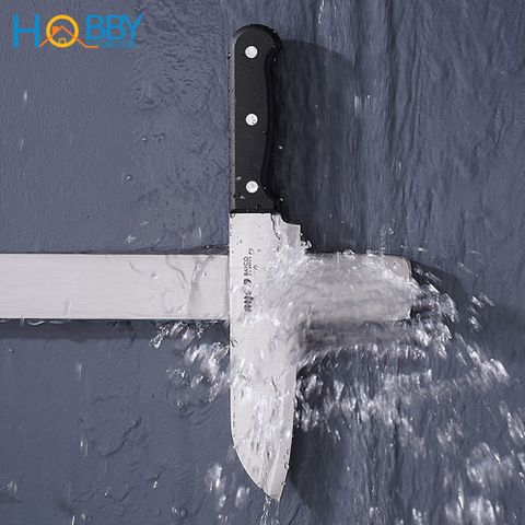 Thanh treo dao kéo nam châm hút mạnh inox 304 mẫu dán Hobby home decor TTD