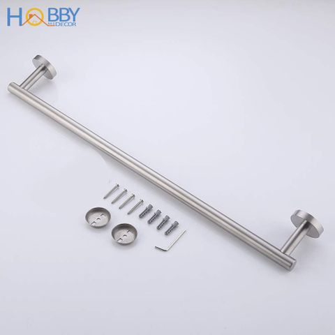 Thanh treo đồ quần áo inox 304  mẫu khoan Hobby home decor GT