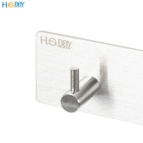 Thanh treo quần áo dán tường 4 chấu inox 304 HOBBY home decor 4TV160