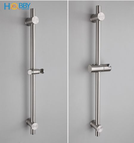Thanh giá treo tay sen tắm điều chỉnh inox 304 Hobby Home Decor GVST