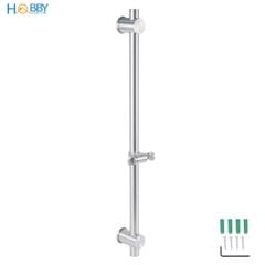 Thanh giá treo tay sen tắm điều chỉnh inox 304 Hobby Home Decor GVST