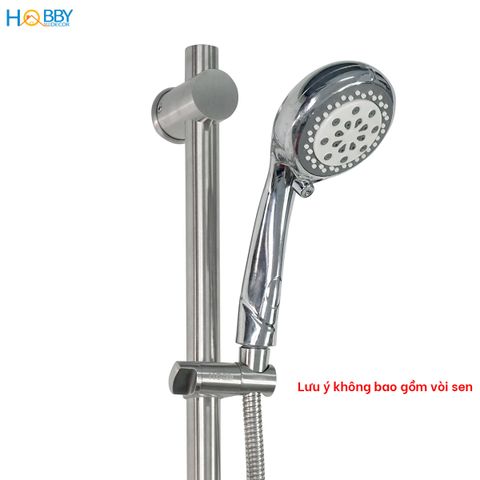 Thanh giá treo tay sen tắm điều chỉnh inox 304 Hobby Home Decor GVST