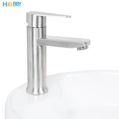 Vòi xả chậu rửa mặt lavabo lạnh Inox 304 Hobby Home Decor LBL5