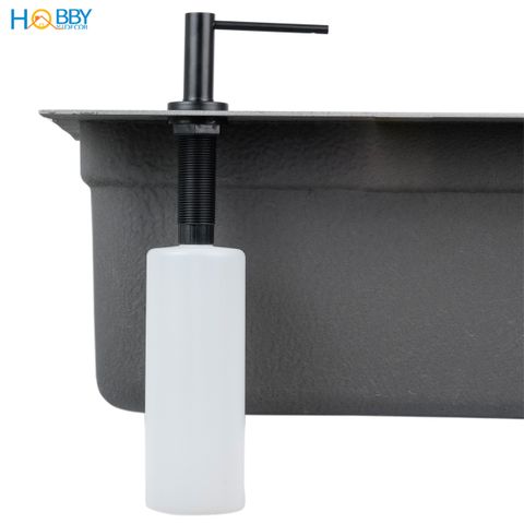 Vòi bơm hút nước rửa chén inox 304 sơn đen Hobby home decor NRC9