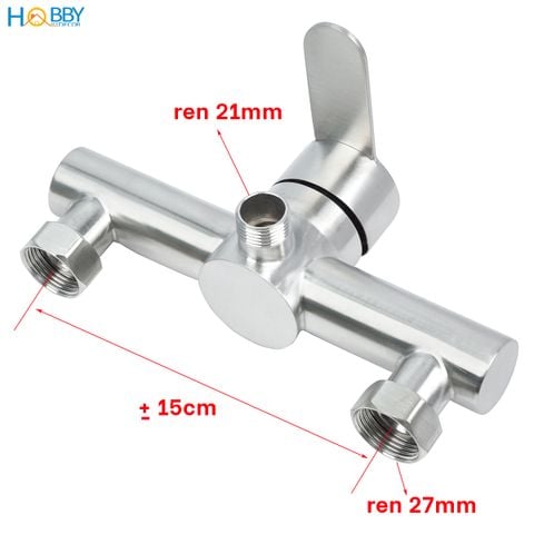 Củ sen tắm gật gù nóng lạnh cho vòi hoa sen inox 304 Hobby Home Decor CSNL4 không rỉ sét