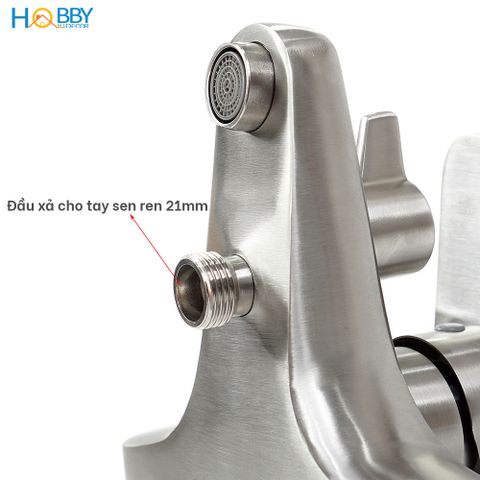 Củ sen gật gù nóng lạnh inox 304 đa năng Hobby Home Decor CSNL2