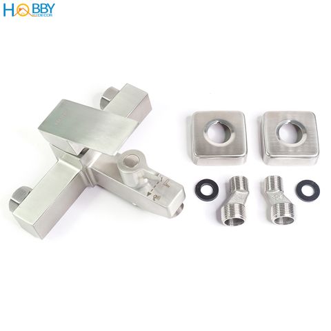 Củ sen gật gù nóng lạnh inox 304 tay gạt ngang Hobby Home Decor CSNL3