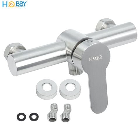 Củ sen tắm gật gù nóng lạnh inox 304 Hobby Home Decor CSNL4