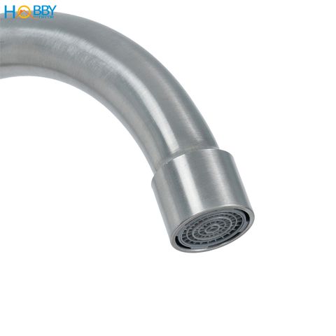 Vòi rửa chén lạnh 2 đầu xả vòi tăng áp inox 304 HOBBY Home Decor LX2D