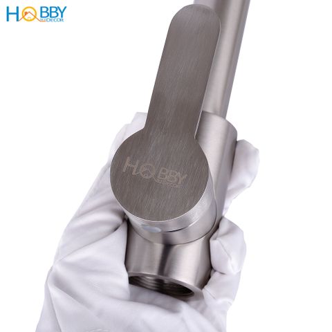 Vòi rửa chén bát nóng lạnh inox 304 Hobby home decor RCDV