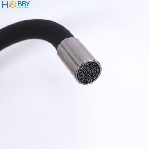 Vòi rửa chén bát nóng lạnh xoay 360 độ inox 304 Hobby home decor VTM1