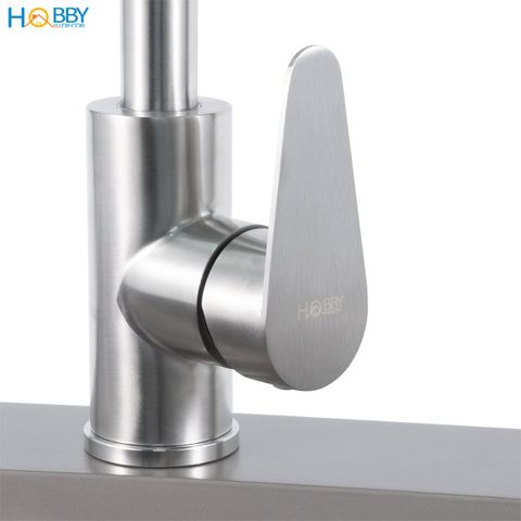 Vòi nước rửa chén bát nóng lạnh inox 304 Hobby Home Decor CRC2