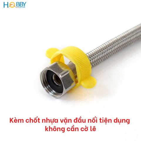 Dây cấp lạnh cho sen vòi Inox 304 HOBBY Home Decor DSL1