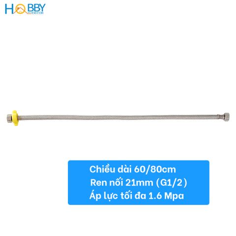 Dây cấp lạnh cho sen vòi Inox 304 HOBBY Home Decor DSL1