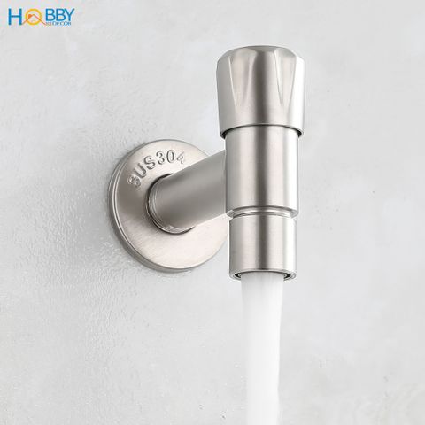 Vòi xả hồ cấp nước máy giặt inox 304 ren 21 Hobby Home Decor VIN3