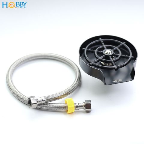 Vòi phun rửa ly cốc tự động inox 304 sơn đen Hobby home decor VRLD