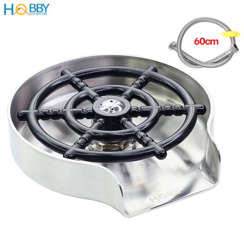 Vòi phun rửa ly gắn chậu áp suất mạnh HOBBY Home Decor VRLT inox 304
