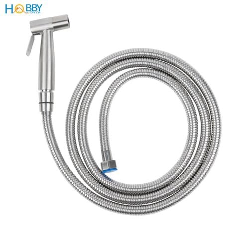 Bộ vòi xịt vệ sinh rửa toilet inox 304 tăng áp Hobby home decor VSR1