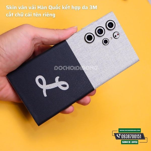 skin-van-vai-han-quoc-ket-hop-da-3m-cat-chu-cai-ten-rieng-samsung-s22-s22-s22-ultra-s23-s23-s23-ultra