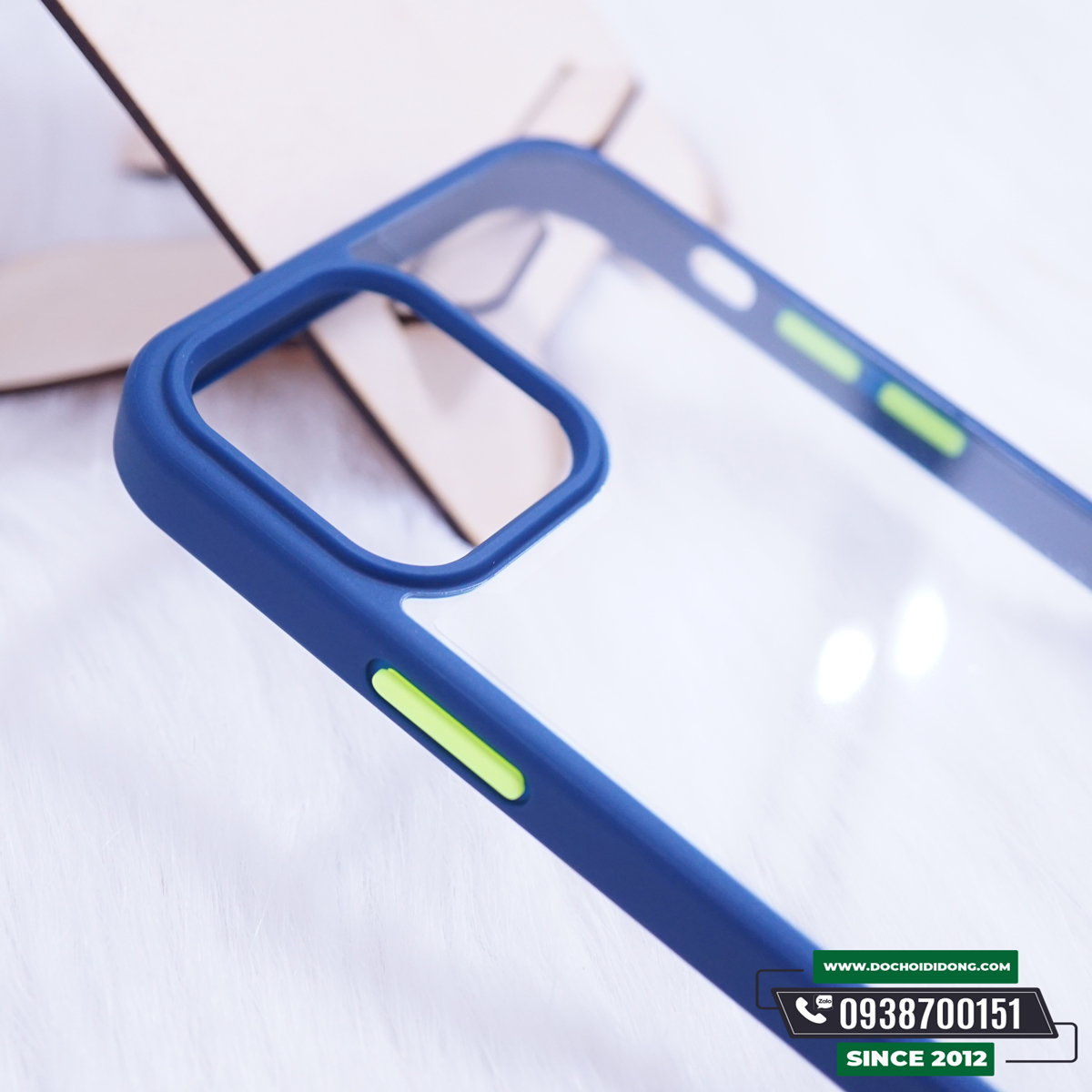 Ốp Lưng IPhone 12 Pro Max Rock Viền Trong Lưng Trong Viền Màu Lưng Nhám Chống Sốc Tổng Hợp