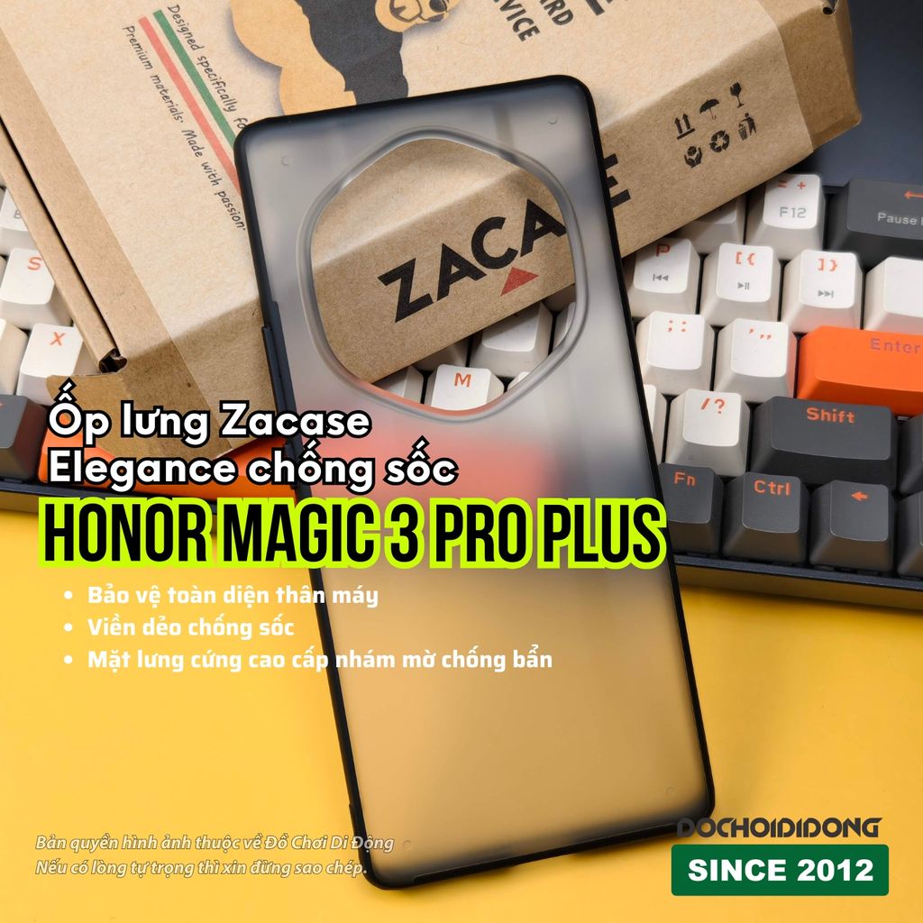 Ốp lưng Honor Magic 3 Pro Plus Zacase Elegance chống sốc