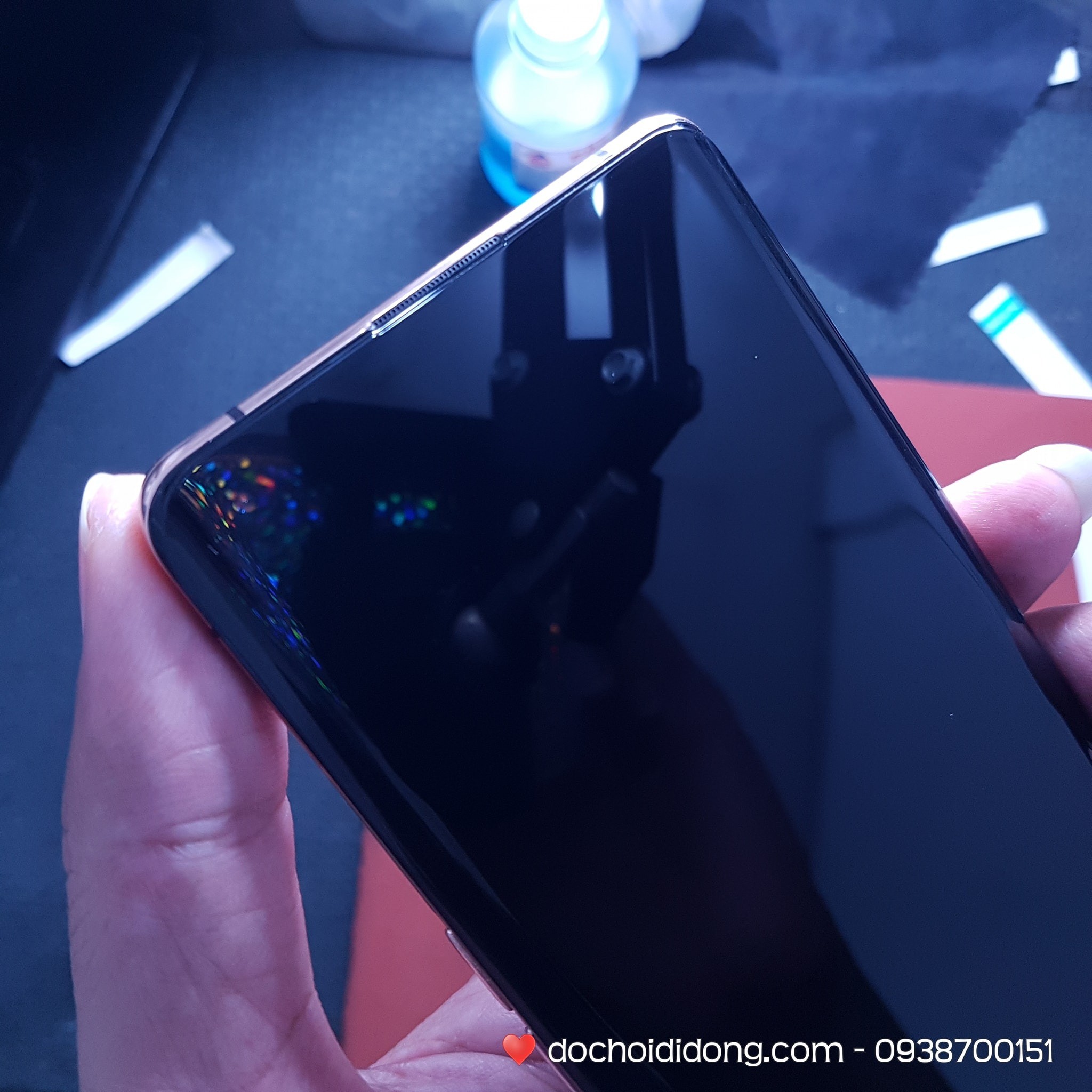 Miếng Dán Cường Lực Oppo Find X2 và X2 Pro Zacase Keo UV Cao Cấp