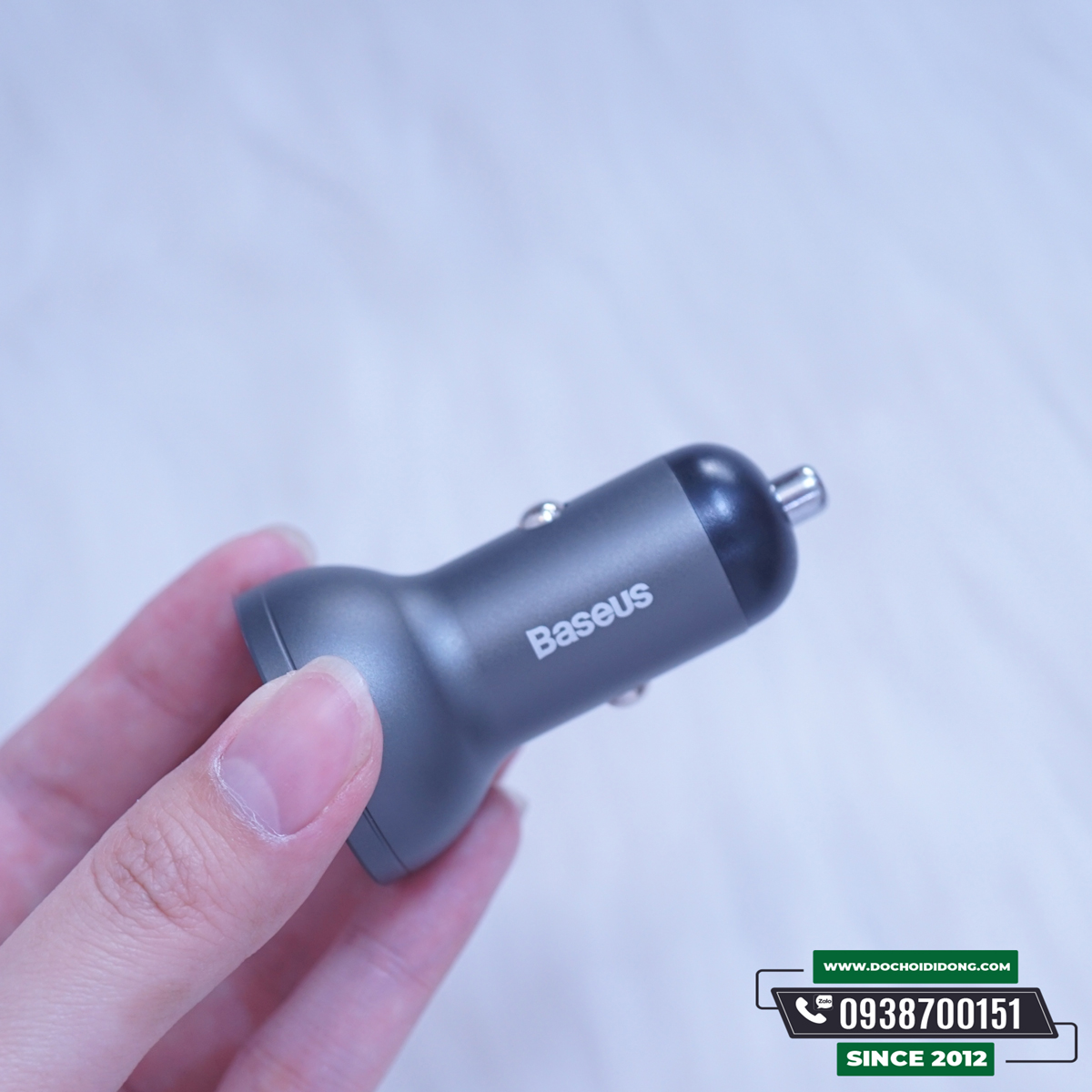 Tẩu sạc Baseus 4.8A 24W dùng trên ô tô