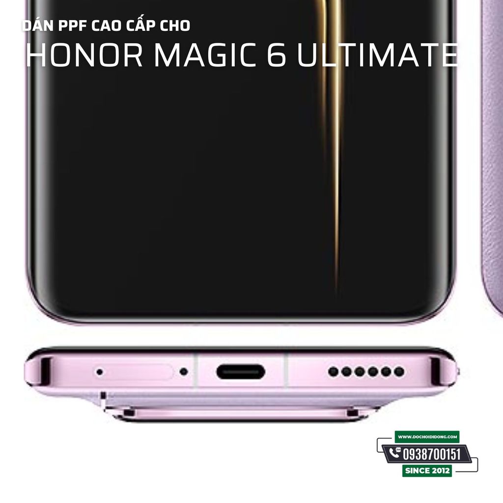 Miếng Dán PPF Hydorgen Honor Magic 6 Ultimate Trong, Nhám, Đổi Màu Cao Cấp