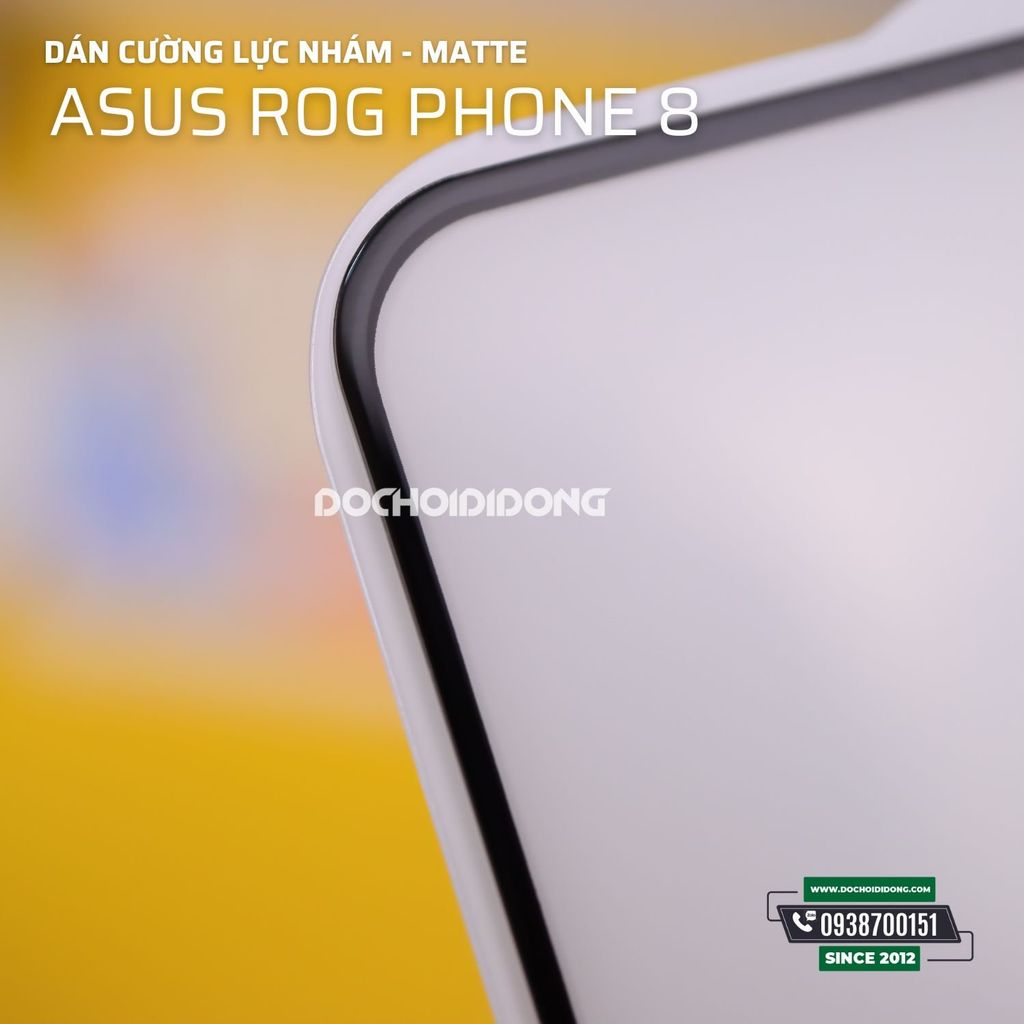 Dán cường lực nhám Asus Rog Phone 8 Zacase siêu mượt chuyên game chống vân tay