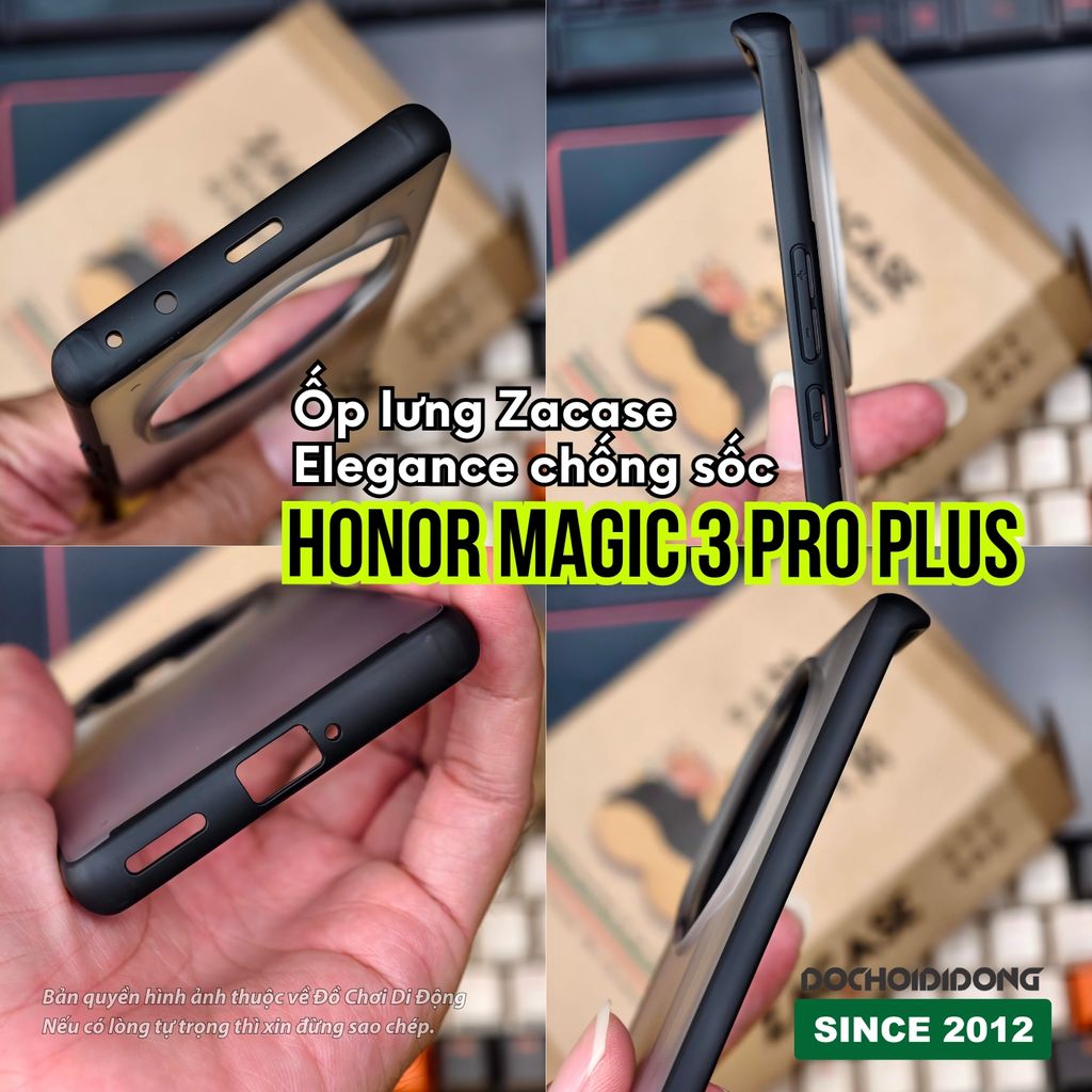 Ốp lưng Honor Magic 3 Pro Plus Zacase Elegance chống sốc