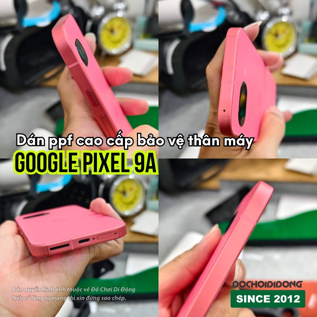 Miếng Dán PPF Cao Cấp Bảo Vệ Thân Máy Google Pixel 9A - Chống Xước, Giữ Mới Bền Đẹp