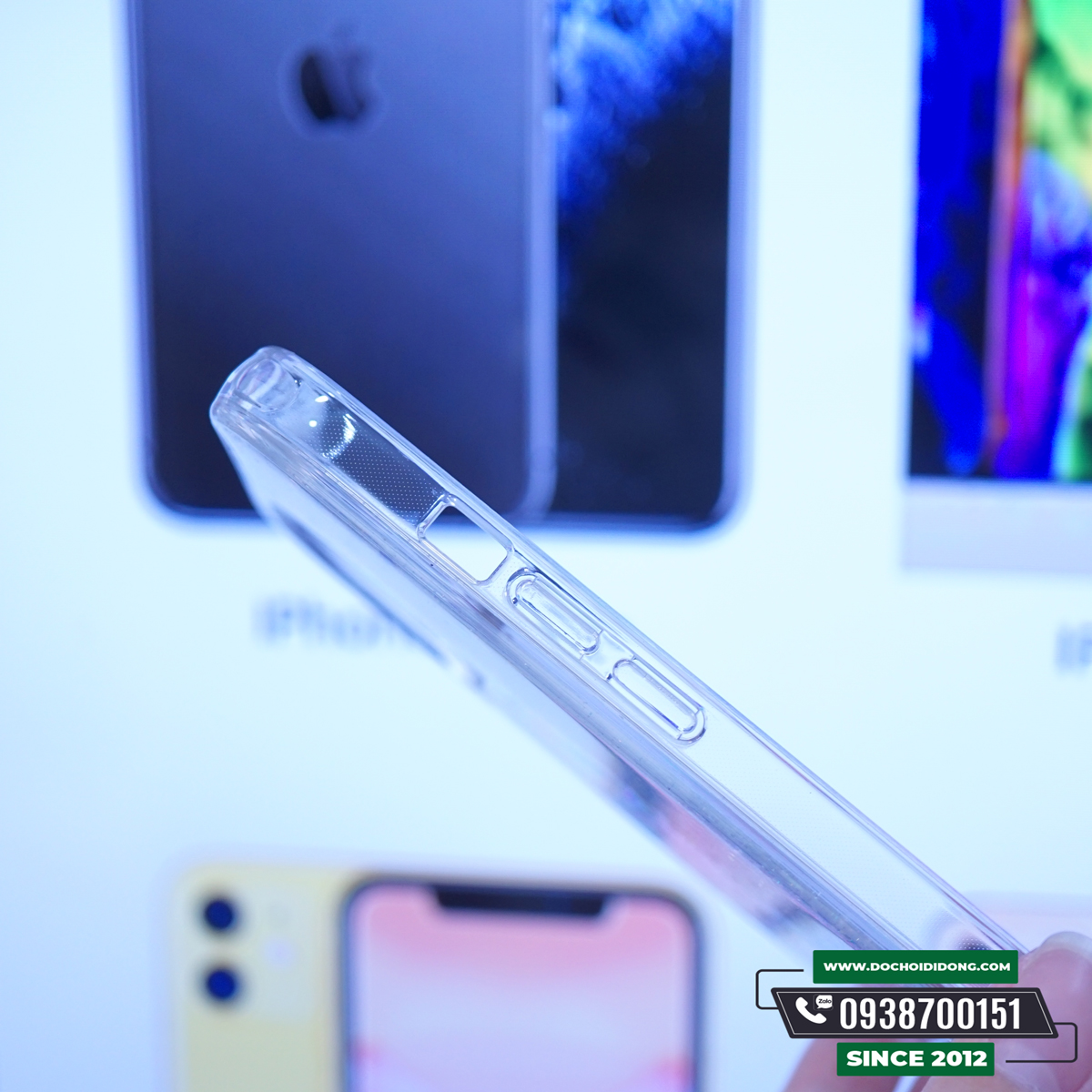 Ốp Lưng Iphone 12 Mini Pro Max Likgus Lưng Trong Kim Tuyến