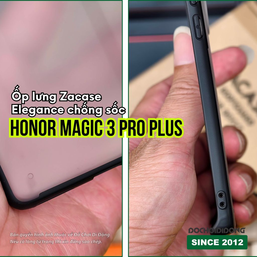 Ốp lưng Honor Magic 3 Pro Plus Zacase Elegance chống sốc